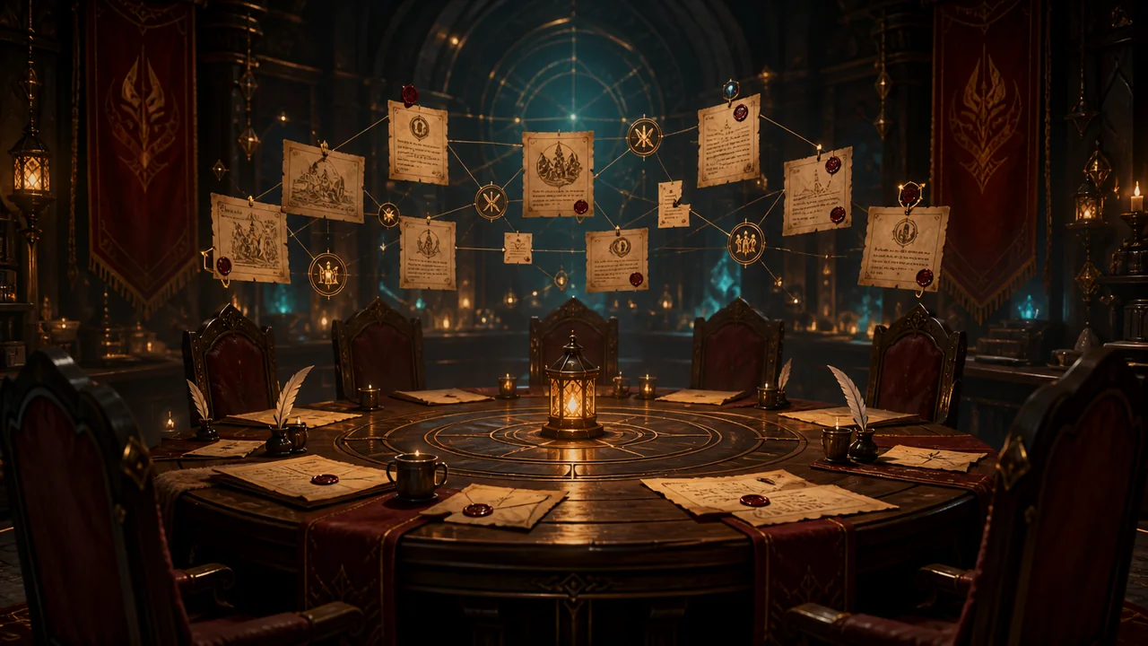 Fantasy-Motiv für das geplante Community-Forum